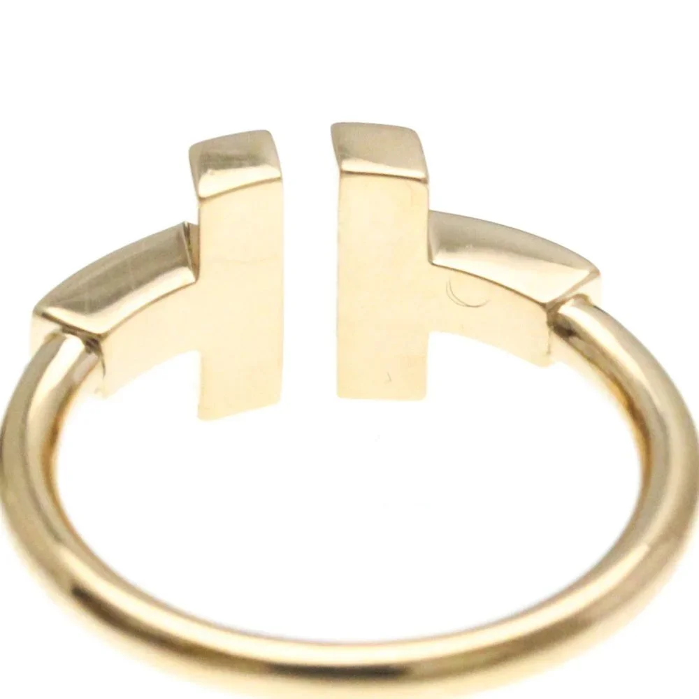 TIFFANY Authentic 18k Gold Diamond Ring - Picture 8 of 10
